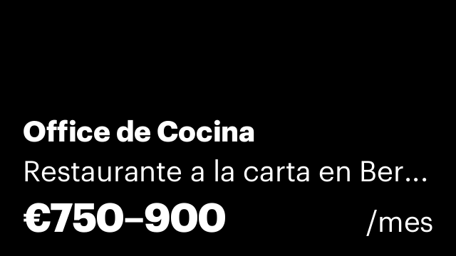 Office de Cocina