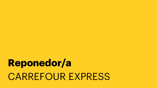 Reponedor/a
