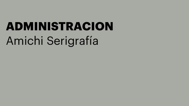 ADMINISTRACION