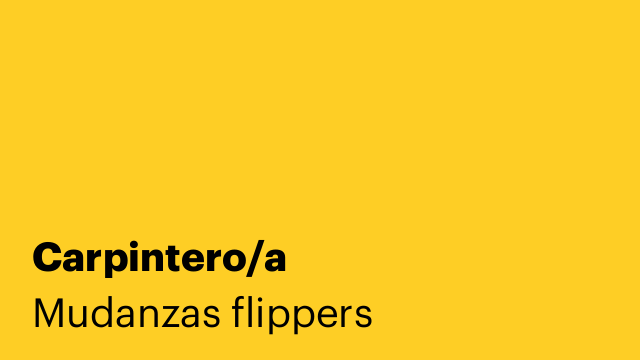 Carpintero/a