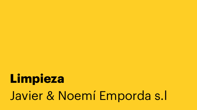 Limpieza