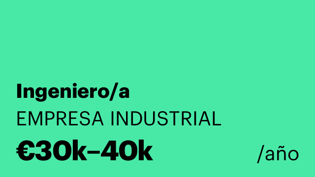 Ingeniero/a