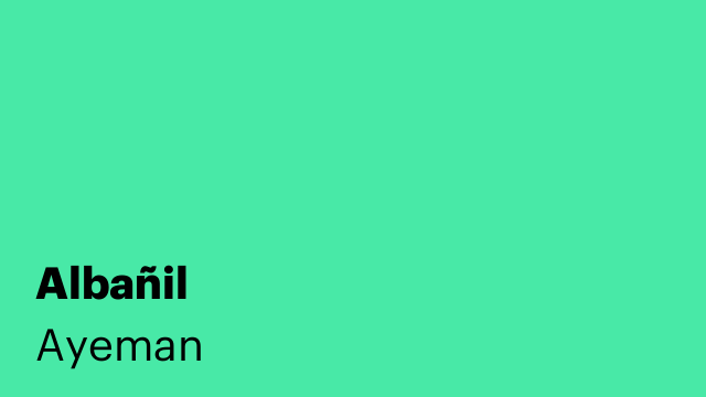 Albañil