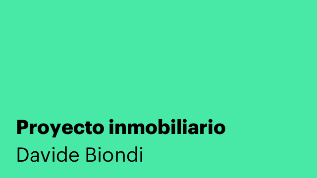 Proyecto inmobiliario