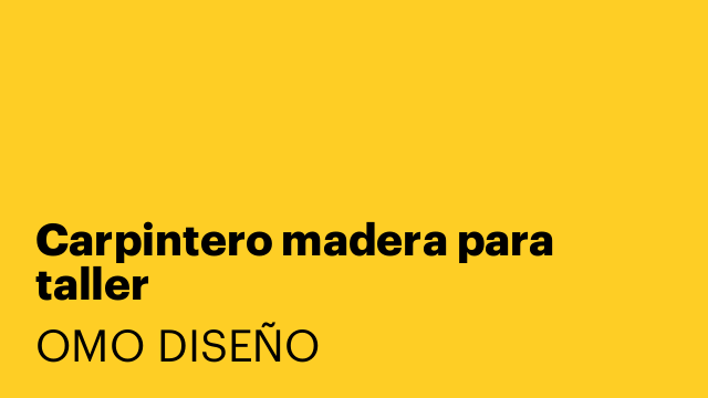 Carpintero madera para taller