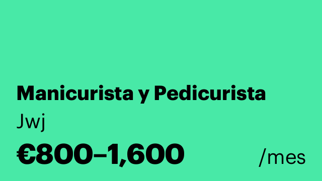Manicurista y Pedicurista