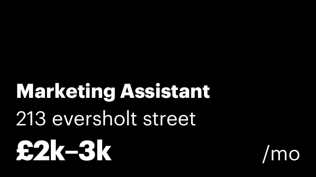 Marketing Assistant