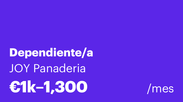 Dependiente/a