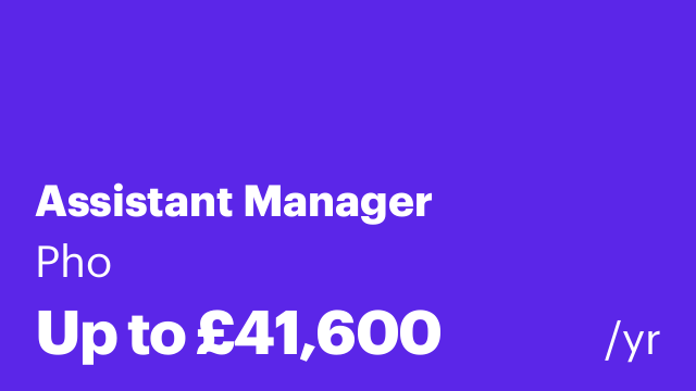 Assistant Manager