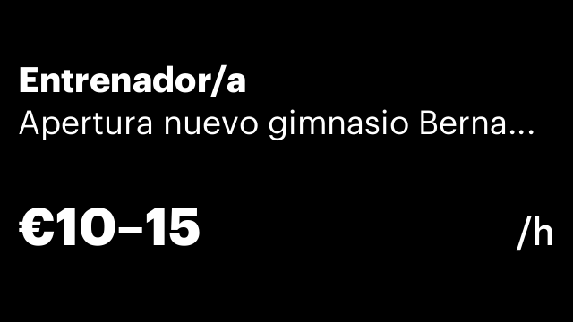 Entrenador/a