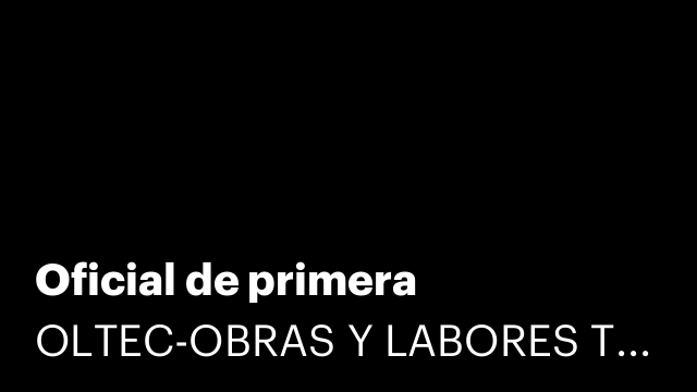 Oficial de primera