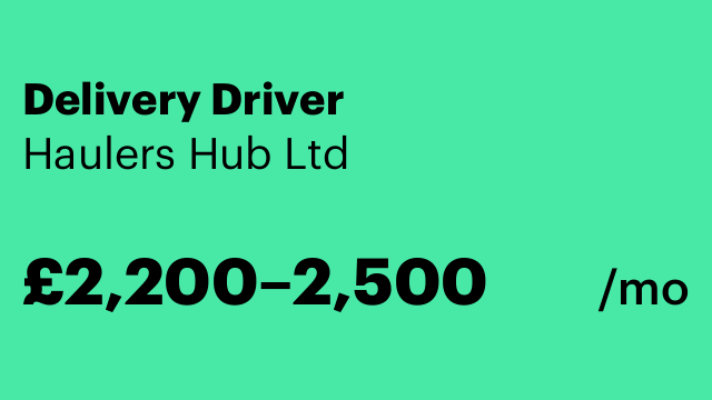 Delivery Driver