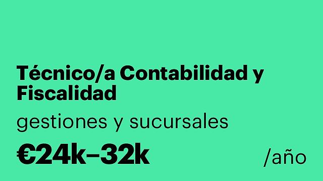 Técnico/a Contabilidad y Fiscalidad