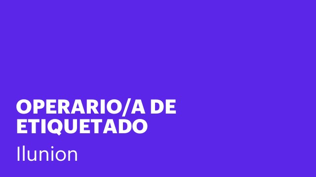 OPERARIO/A DE ETIQUETADO (FITOSANITARIO) (H/M/D) - GILENA (SEVILLA)