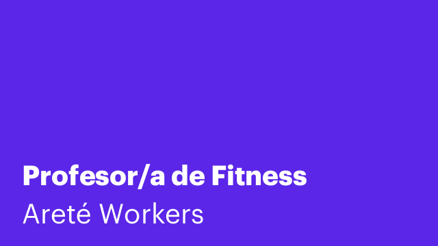 Profesor/a de Fitness