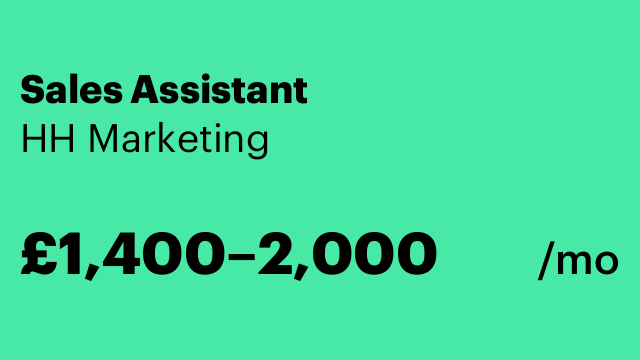 Sales Assistant