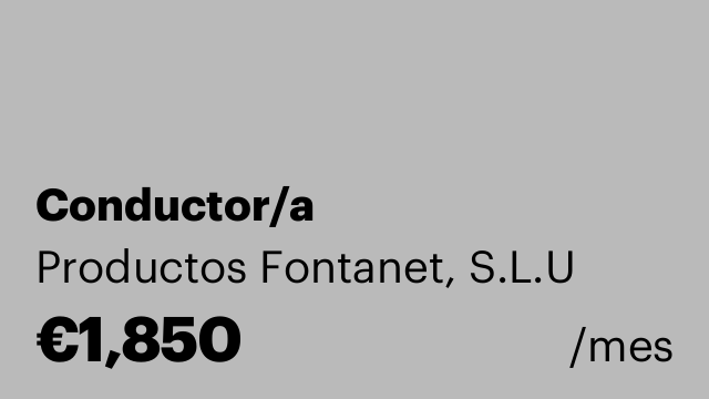 Conductor/a