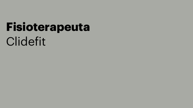 Fisioterapeuta
