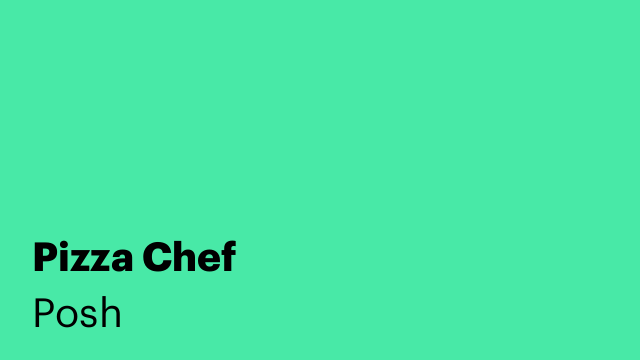 Pizza Chef