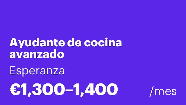 Ayudante de cocina avanzado