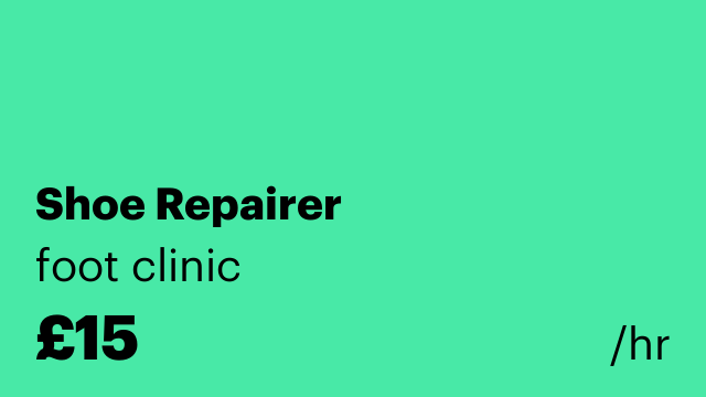 Shoe Repairer