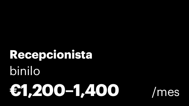 Recepcionista