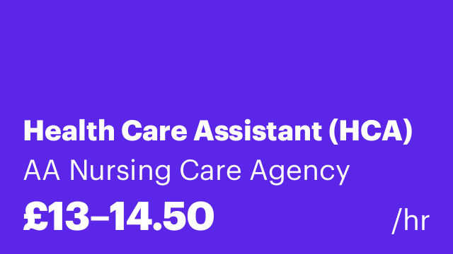 Health Care Assistant (HCA)