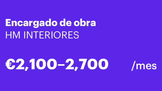 Encargado de obra