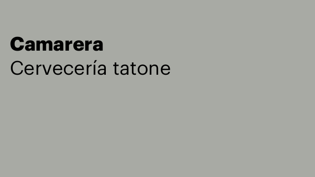 Camarera