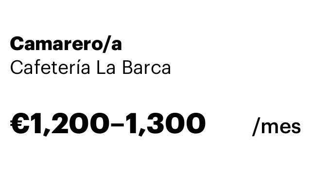 Camarero/a
