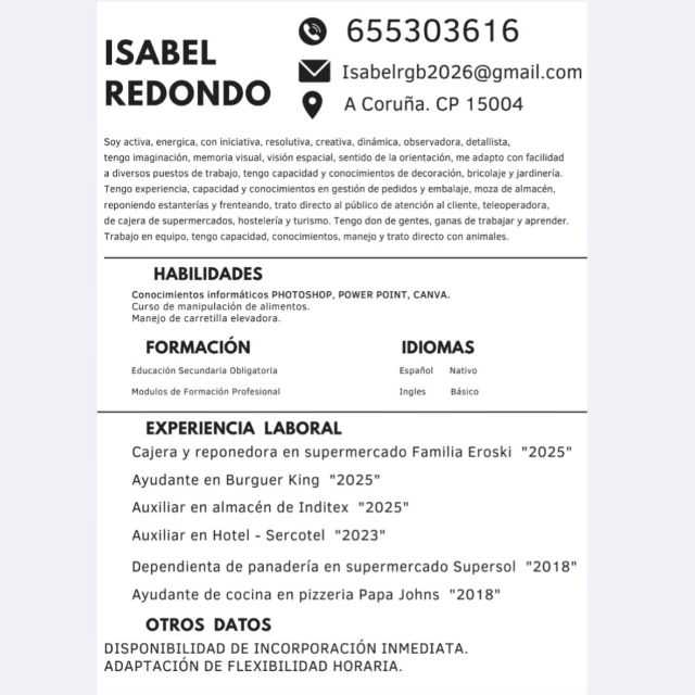 Candidate avatar