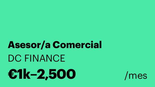 Asesor/a Comercial