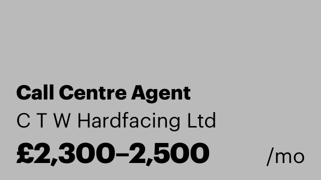 Call Centre Agent