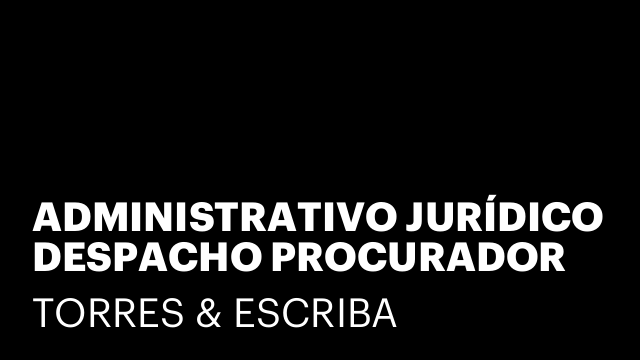 ADMINISTRATIVO JURÍDICO DESPACHO PROCURADOR (H/M)