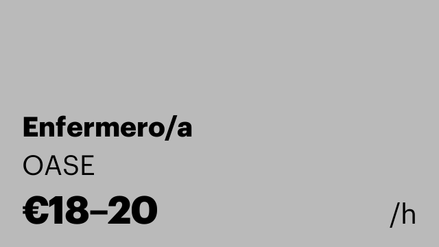Enfermero/a