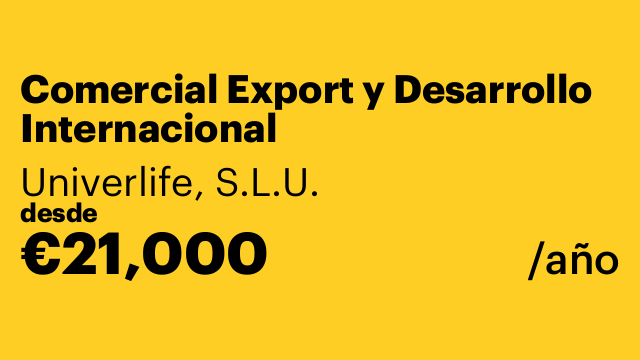 Comercial Export y Desarrollo Internacional