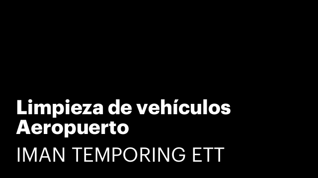 Limpieza de vehículos Aeropuerto