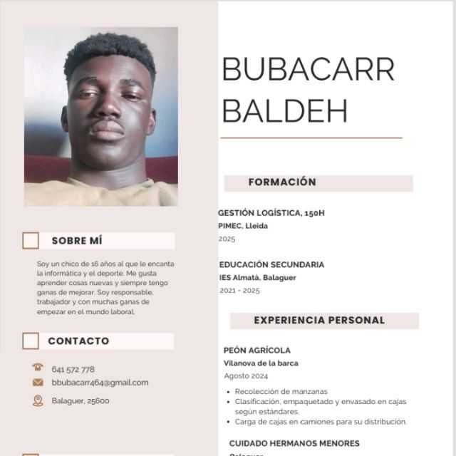 Candidate avatar