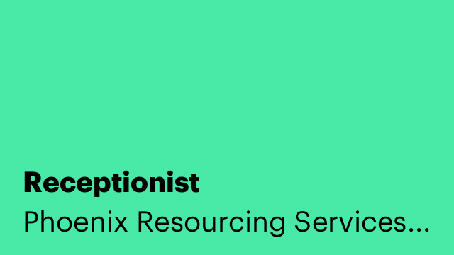 Receptionist