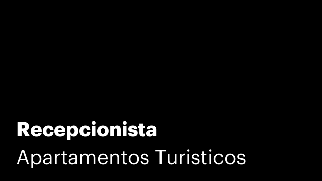Recepcionista
