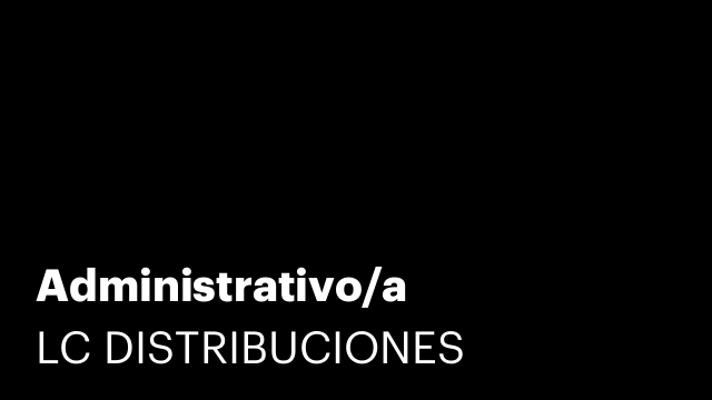 Administrativo/a