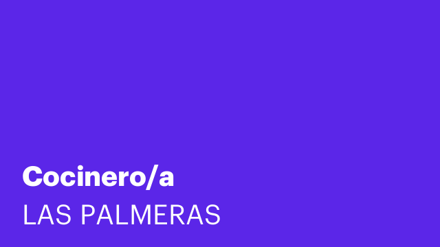 Cocinero/a
