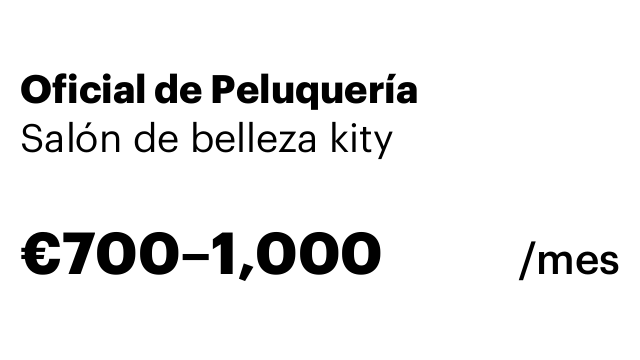 Oficial de Peluquería