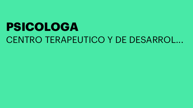 PSICOLOGA
