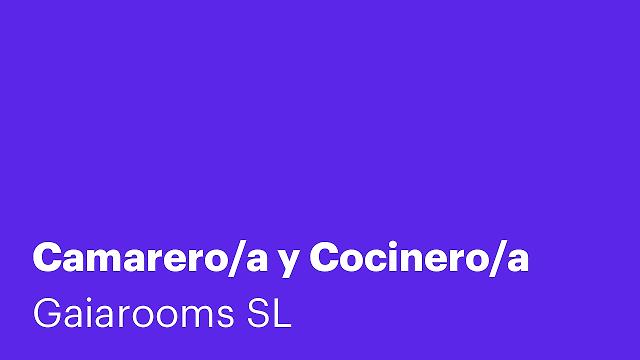 Camarero/a y Cocinero/a