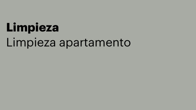 Limpieza