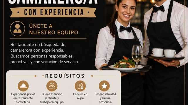 Camarero/a