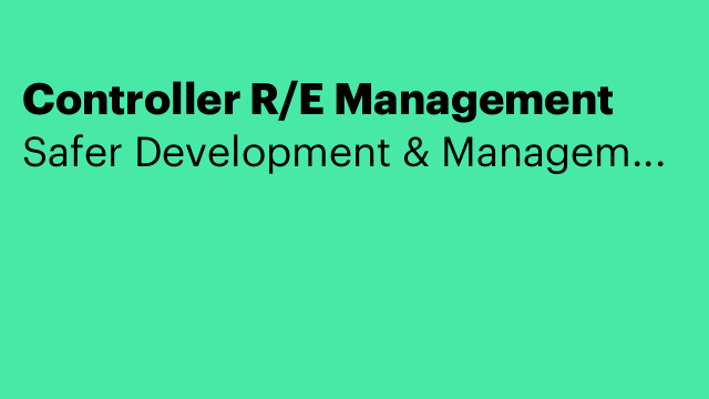 Controller R/E Management