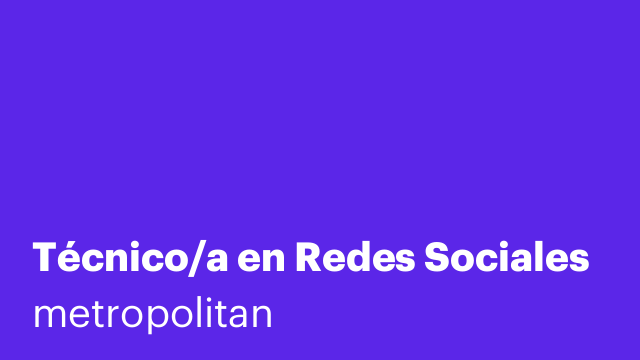 Técnico/a en Redes Sociales