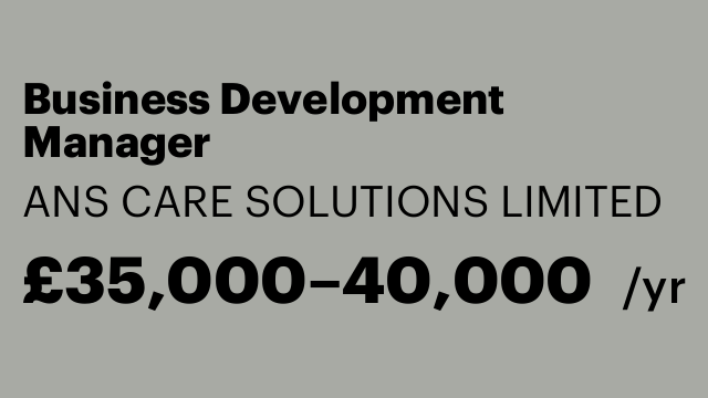 Business Development Manager